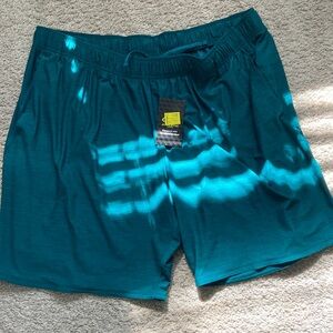 NWT removed (still have tag) 2XL athletic works green shorts